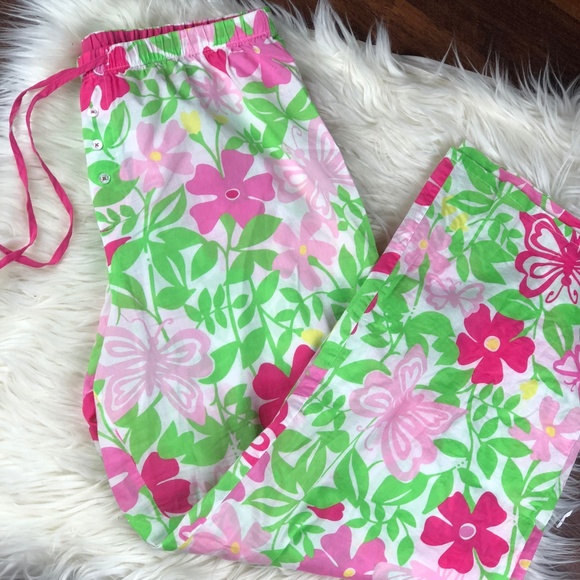 Lilly Pulitzer Other - Lily Pulitzer Floral Pajamas Size Medium
